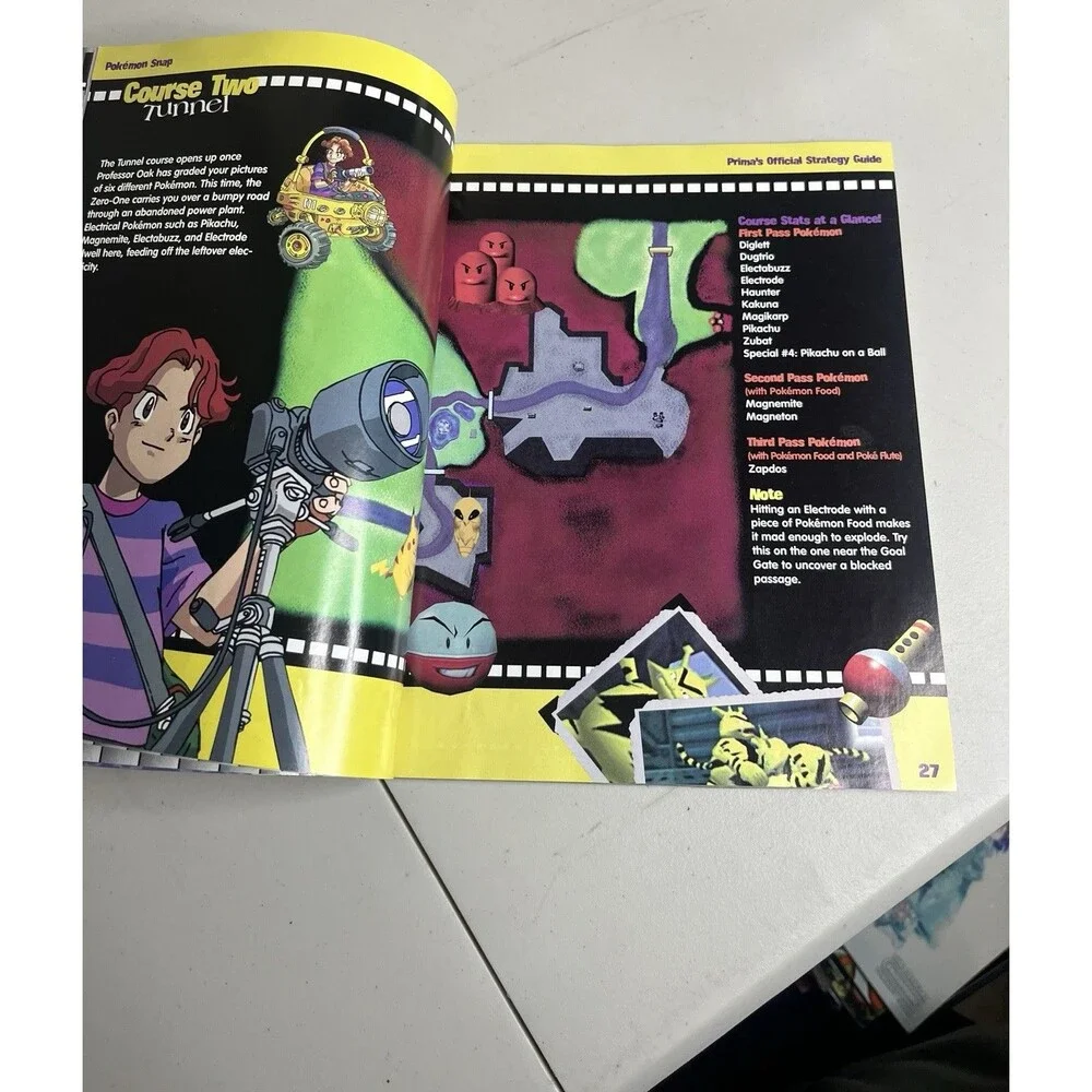 Pokemon Snap Prima Official Strategy Guide Nintendo 64 N64 Complete Book Manual